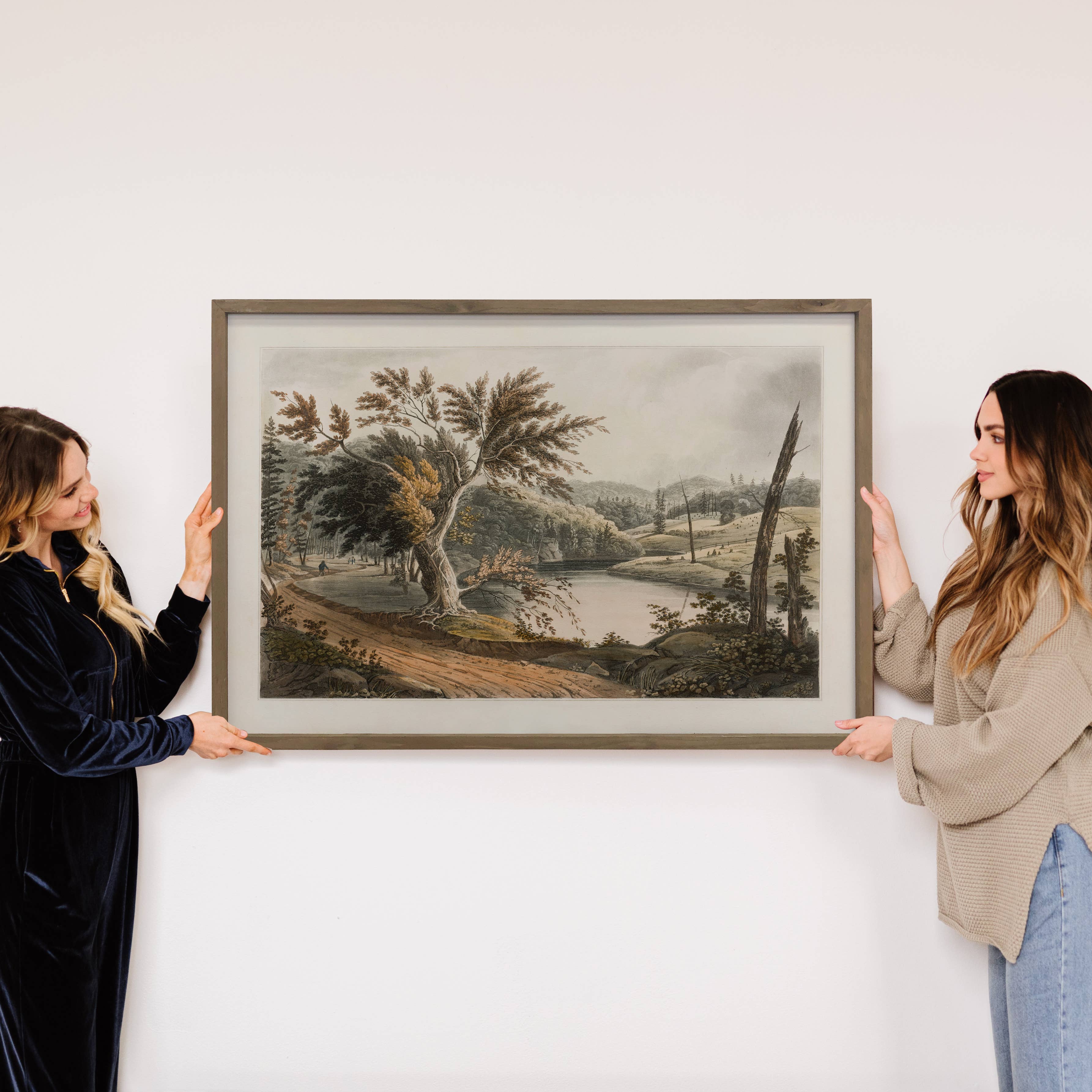 Long Island New York - Nature Canvas Art - Wood Framed Art