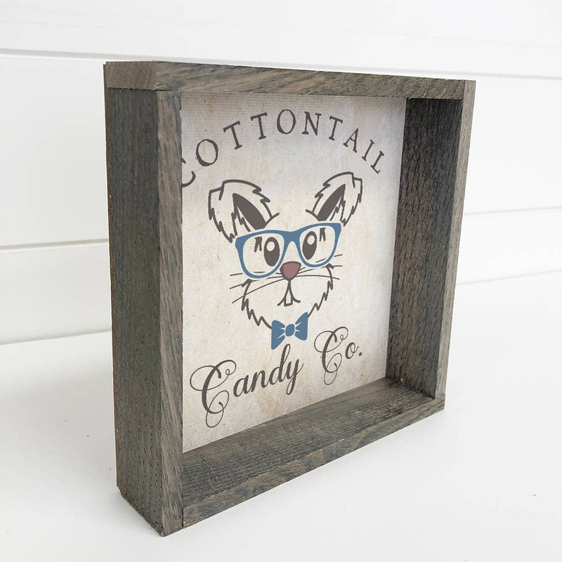 Easter Decor- Cottontail Candy Candy Co- Easter Sign