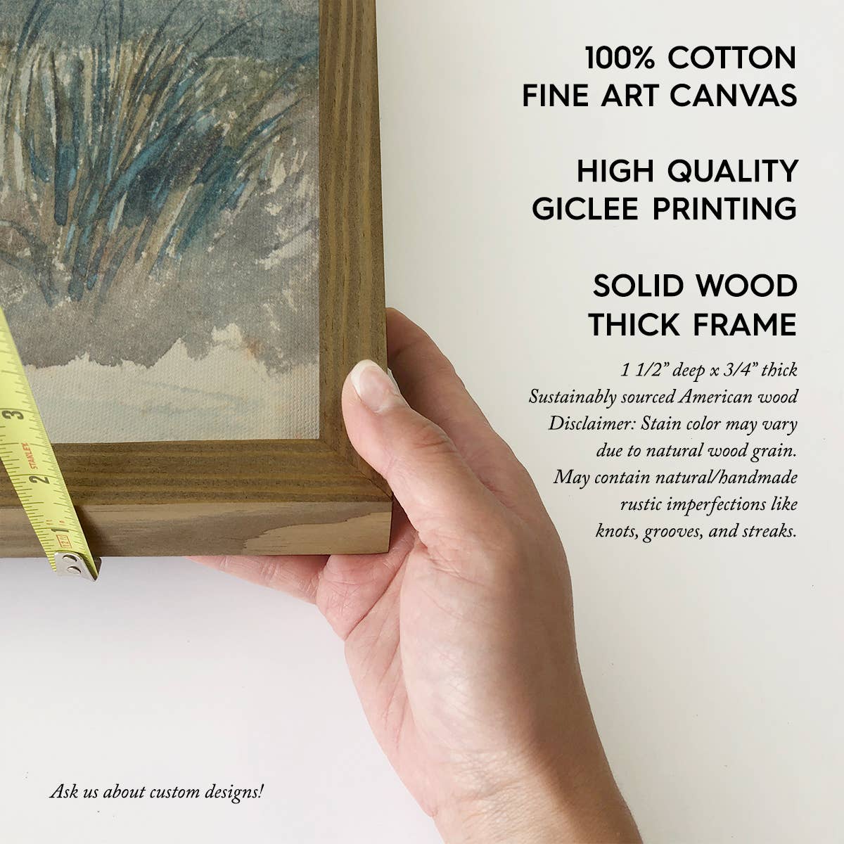 Tranquil Lagoon - Nature Landscape Canvas Art - Framed Art