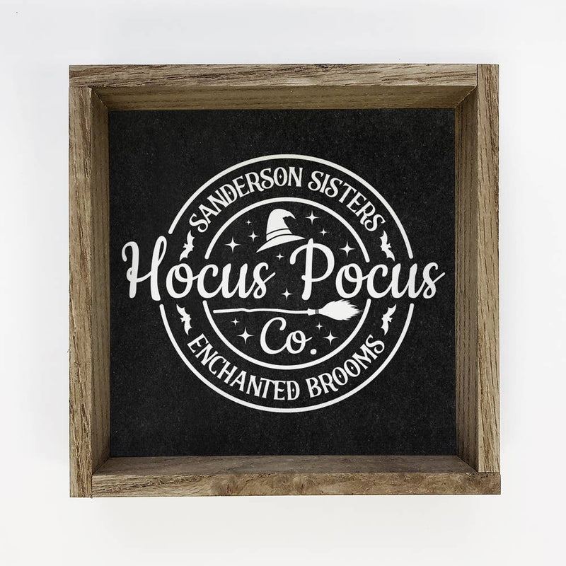 Sanderson Sisters - Cute Hocus Pocus Sign - Halloween Art