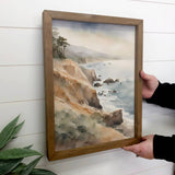 Rugged California Coast - Coastal Landscape Canvas Art