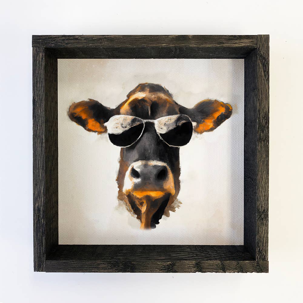 Cute Farm Sign - Funny Cool Sunglasses - Texas Home Décor