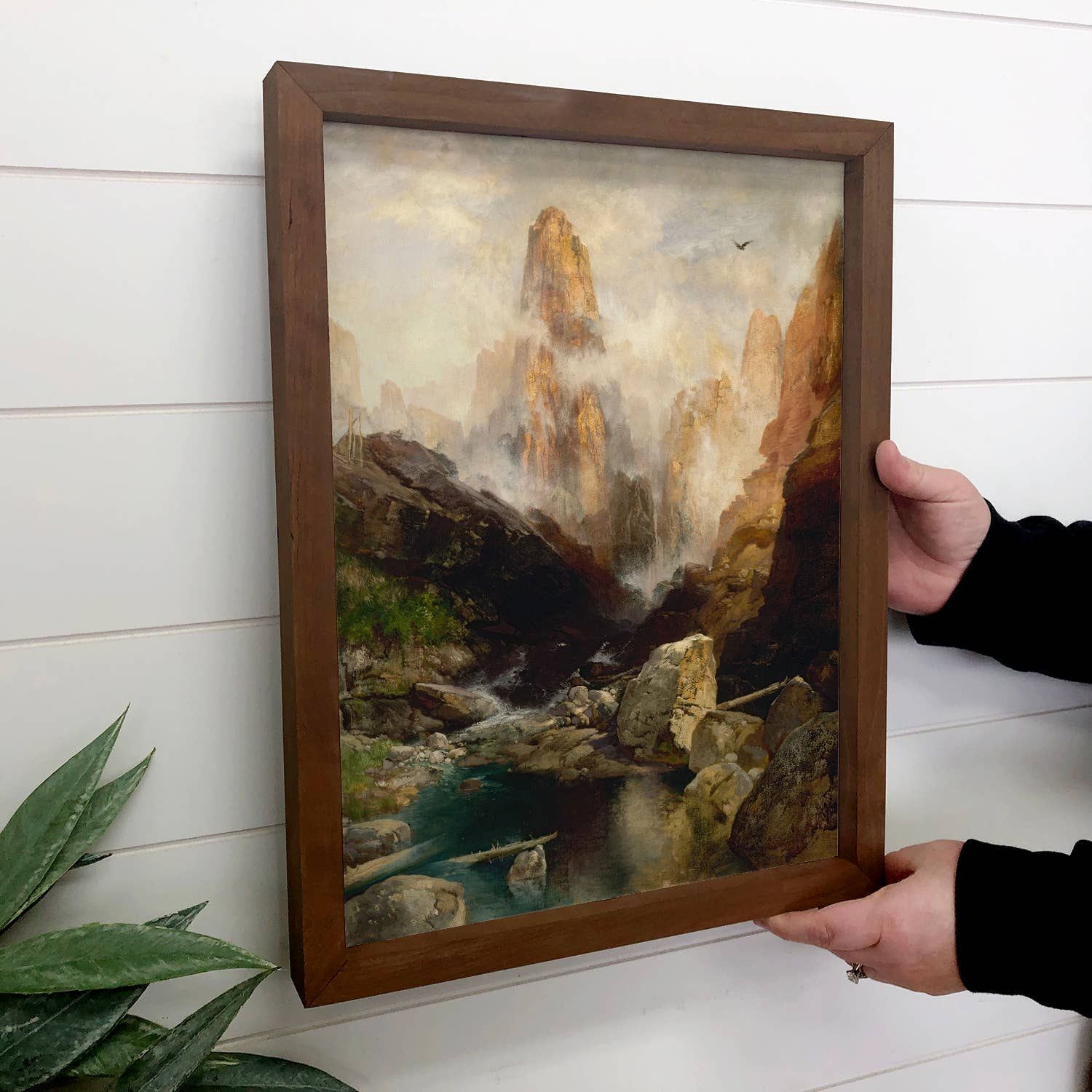 Kanab Canyon Utah - Red Rock Landscape Art - Wood Framed