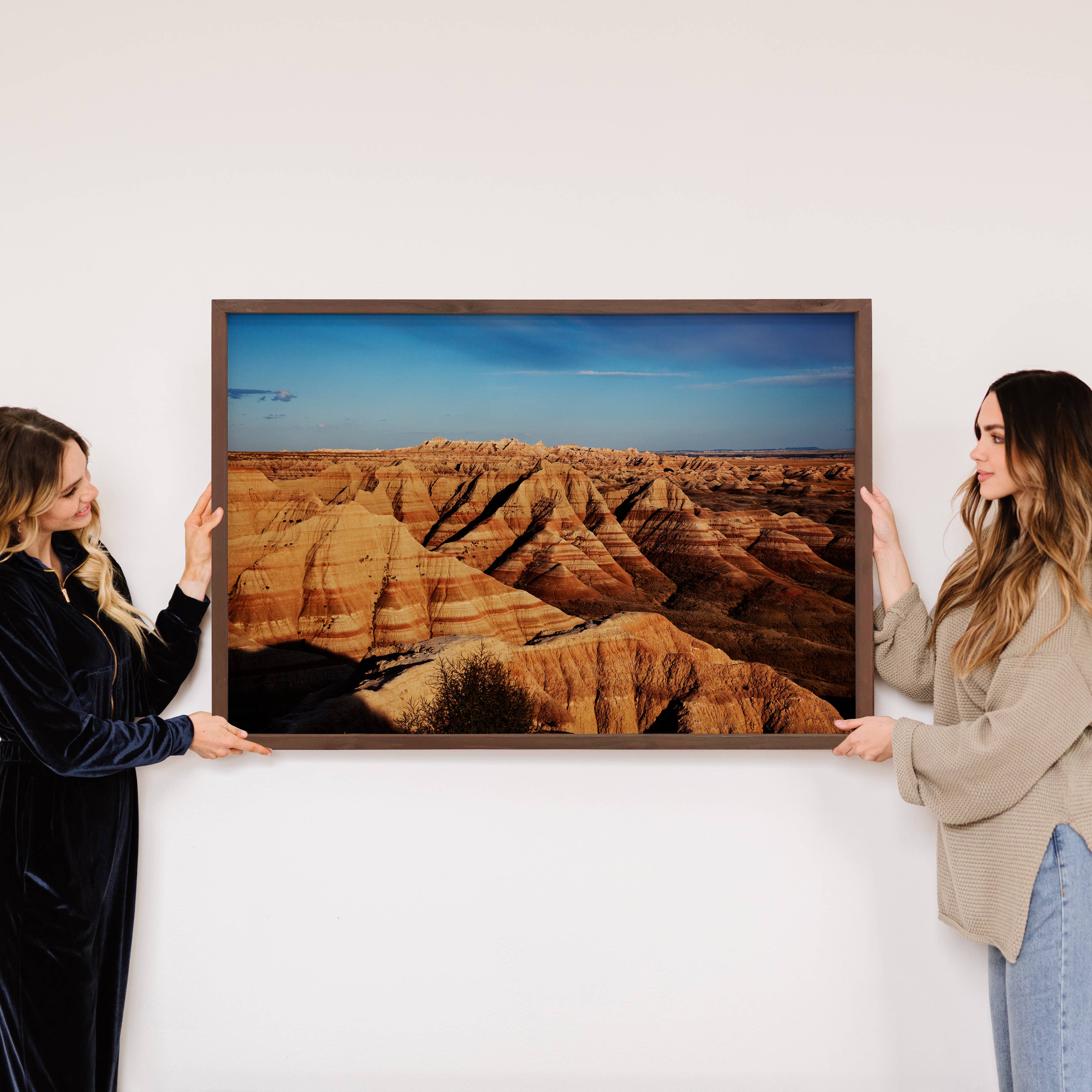 Badlands National Park - Framed Nature Photography - Desert