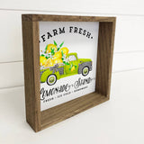 Summer Decor-  Lemonade Holiday Truck- Small Sign