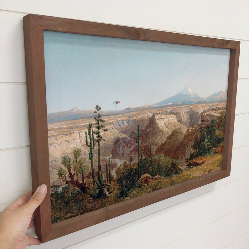 Atacama Desert - Desert Landscape Canvas Art - Wood Framed