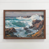 California Seascape - Beach House Wall Art - Framed Wall Art