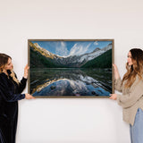 Avalanche Lake - Framed Nature Photograph - Cabin Wall Art