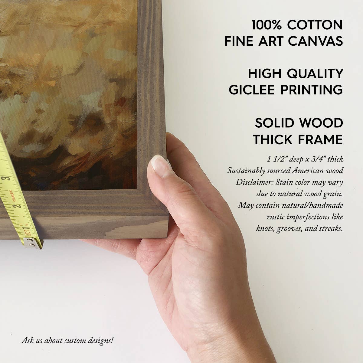 Sheep Field  Painting - Farmhouse Canvas Art - Wood Framed