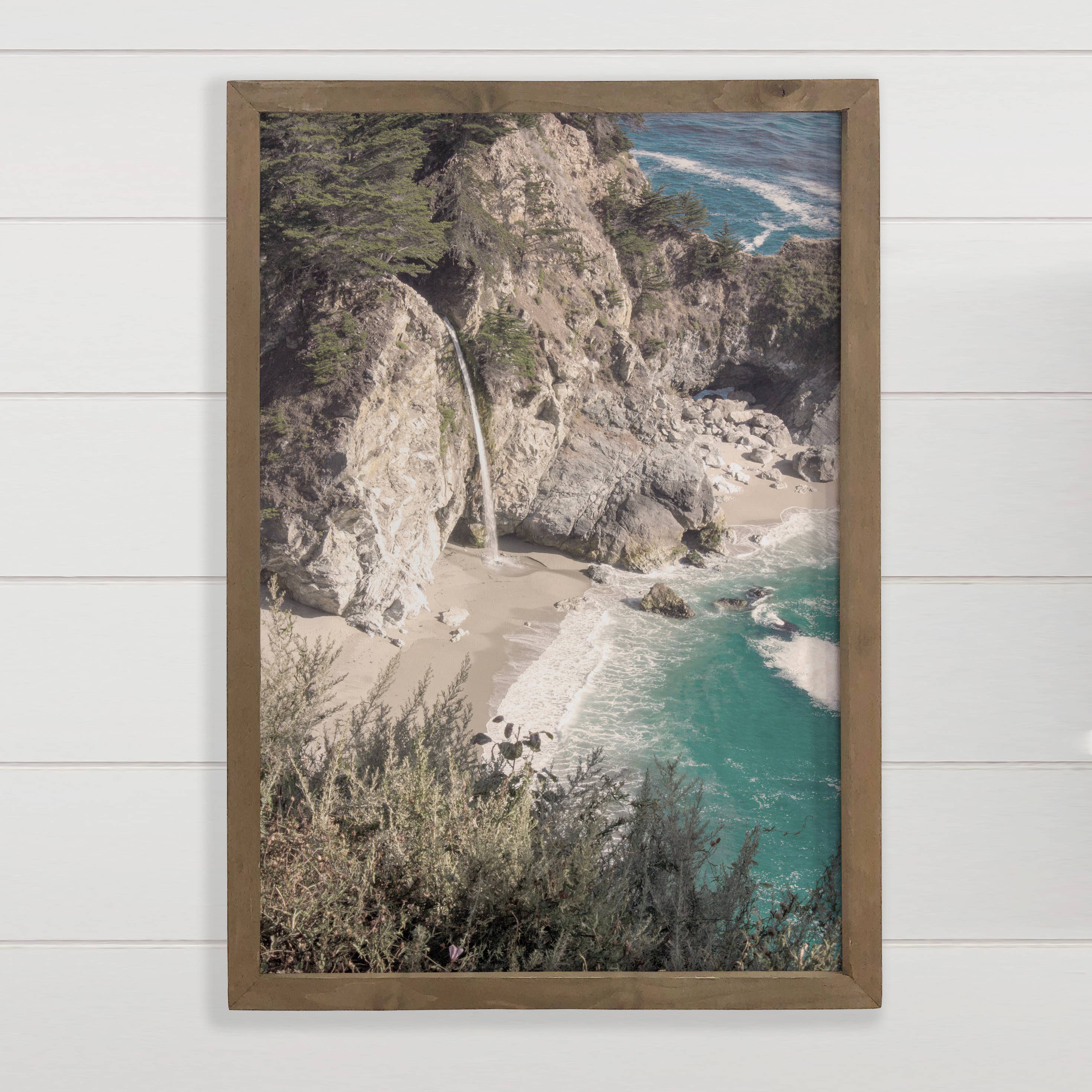 Big Sur California - Ocean Landscape Canvas Art - Framed Art