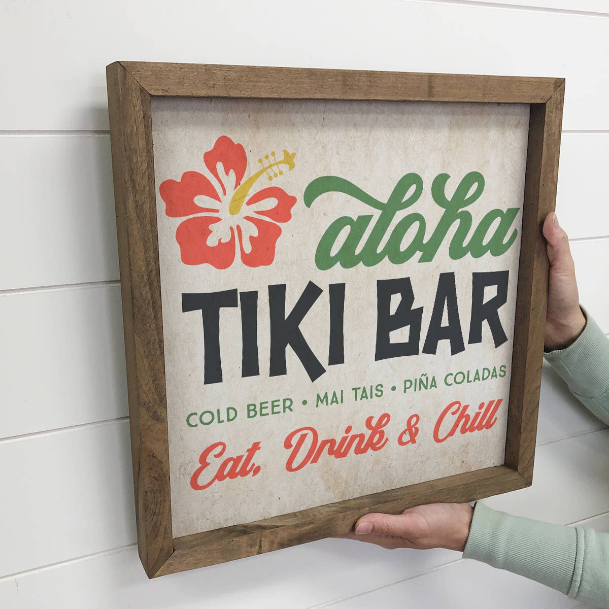 Beach Art- Tiki Bar- Aloha- Hawaii Print