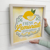 Spring Sign- Fresh Lemonade Spring Decor Sign