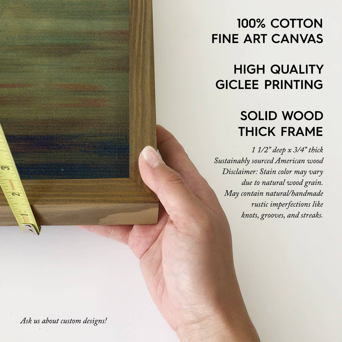 Fish Study Rainbow Trout - Fish Canvas Art - Wood Framed Art