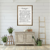 Amazing Grace Canvas & Wood Sign Wall Art