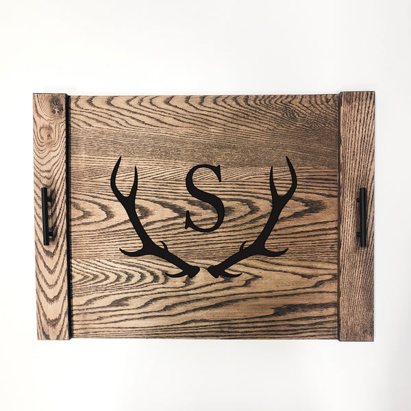 Antler Monogram Noodleboard for Covering Your Stove