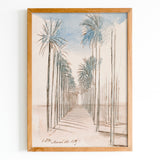 Avenue of Palm Trees