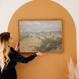Bethlehem City Canvas & Wood Sign Wall Art