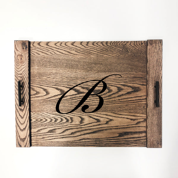 Large Monogram Engraved Noodle Board