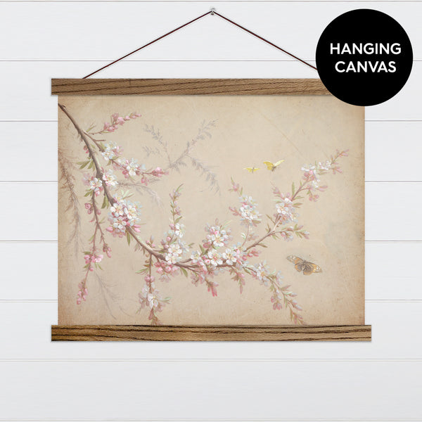 Blossom Branch Canvas & Wood Sign Wall Art