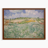 Van Gogh Landscape Evene Bei Auvers Painting of a Landscape Giclee Fine Art Print