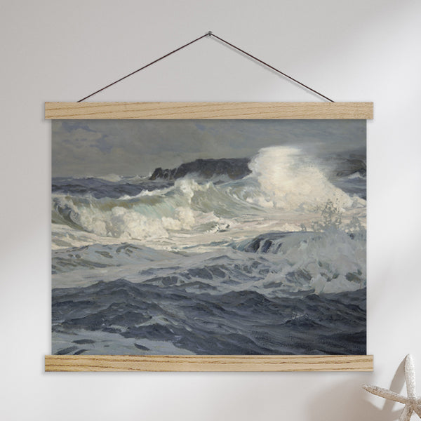 Crashing Waves Painting - Giclee Fine Art Print Poster or Canvas