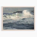 Crashing Waves Painting - Giclee Fine Art Print Poster or Canvas