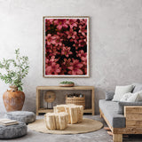 Dainty Pink Flower Bouquet Fine Art Print - Giclee Fine Art Print Poster or Canvas