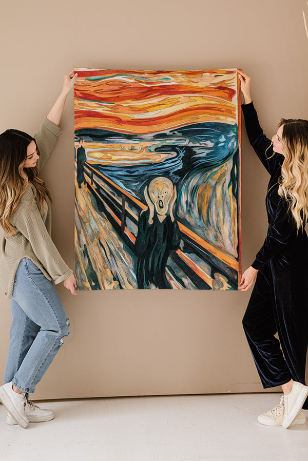 The Scream by Edvard Munch Wall Art Print Any Size