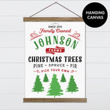 Christmas Tree Co. Sign Canvas & Wood Sign Wall Art