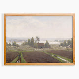 Vintage Farmhouse Painting