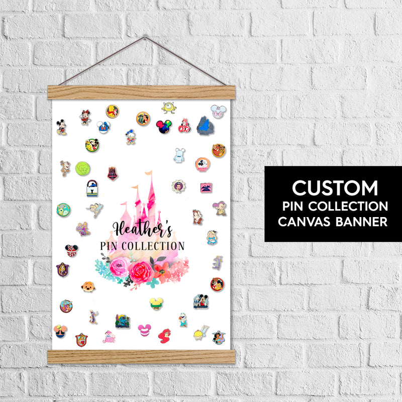 Flower Castle - Pin Collection Hanging Banner