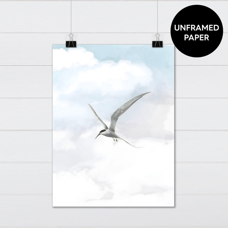 Flying Bird -  Canvas & Wood Sign Wall Art