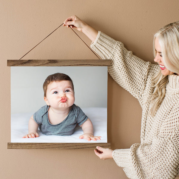 Framed Baby Pictures for Nursery Room