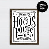 Hocus Pocus Co. Canvas & Wood Sign Wall Art