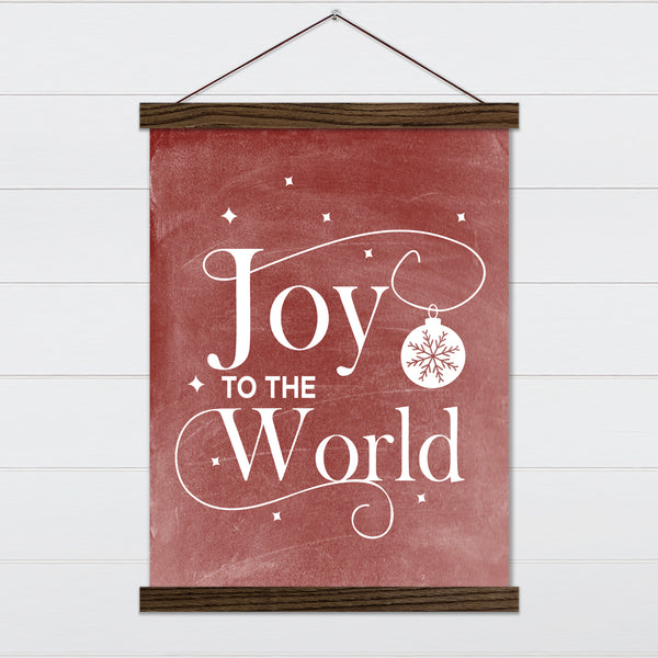 Joy to the World Canvas & Wood Sign Wall Art
