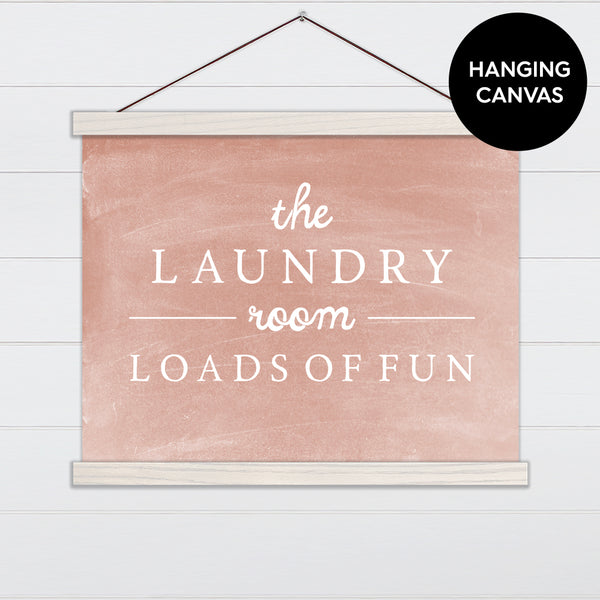 Loads of Laundry Canvas & Wood Sign Wall Art
