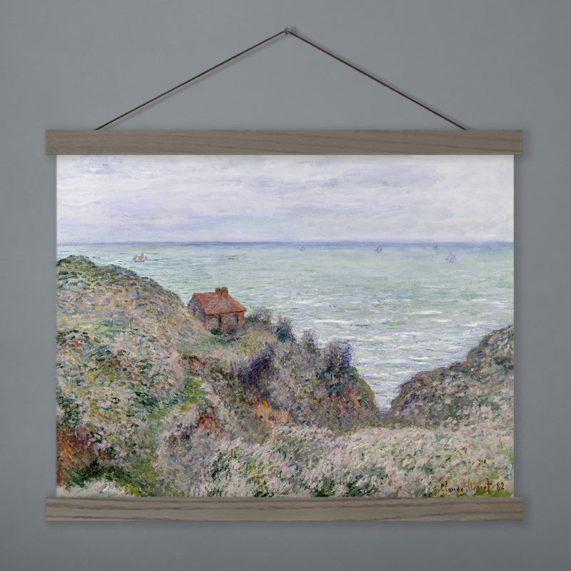 Monet Cabin of The Customs Watch Fine Art Print - Giclee Fine Art Print Poster or Canvas
