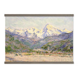 Monet Valley of Nervia Mountain Painting Large Canvas Wall Art