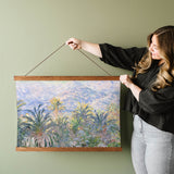 Monet Palm Tree Bordighera Fine Art Print - Giclee Fine Art Print Poster or Canvas