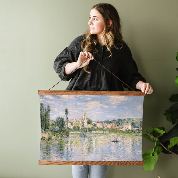 Monet Summer River Fine Art Print - Giclee Fine Art Print Poster or Canvas