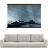 Mountain Ocean Stars at Night - Large Oversized Wall Hanging