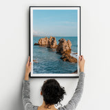 Ocean Rocks Fine Art Print - Giclee Fine Art Print Poster or Canvas