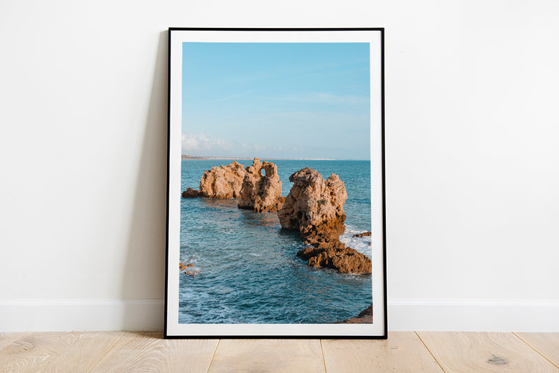 Ocean Rocks Fine Art Print - Giclee Fine Art Print Poster or Canvas