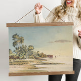 On the Bay Tranquility Painting Giclee Fine Art Print Poster or Canvas