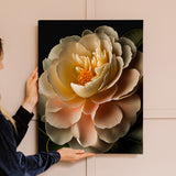 Pastel Flower Close Up Fine Art Print - Giclee Fine Art Print Poster or Canvas