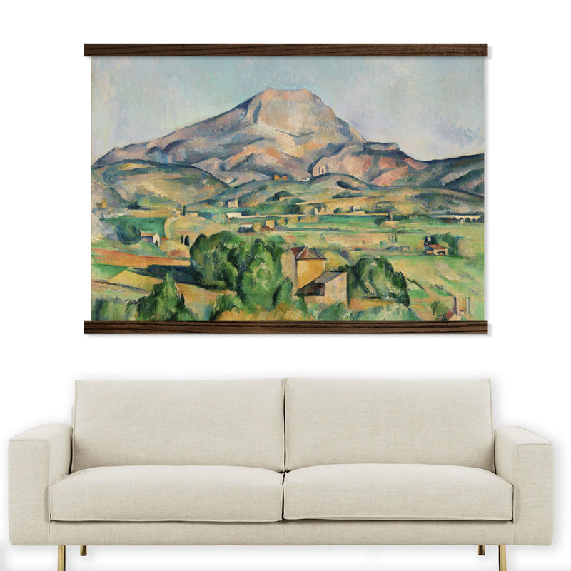 Paul Cézanne XL Canvas Mont Sainte-Victoire seen from Bellevue