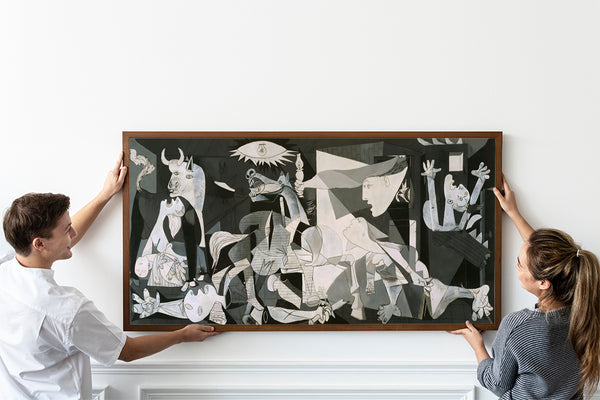 Picasso Guernica Black and White Giclee Fine Art Print Poster or Canvas