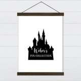 Magical Black Castle - Pin Collection Hanging Banner