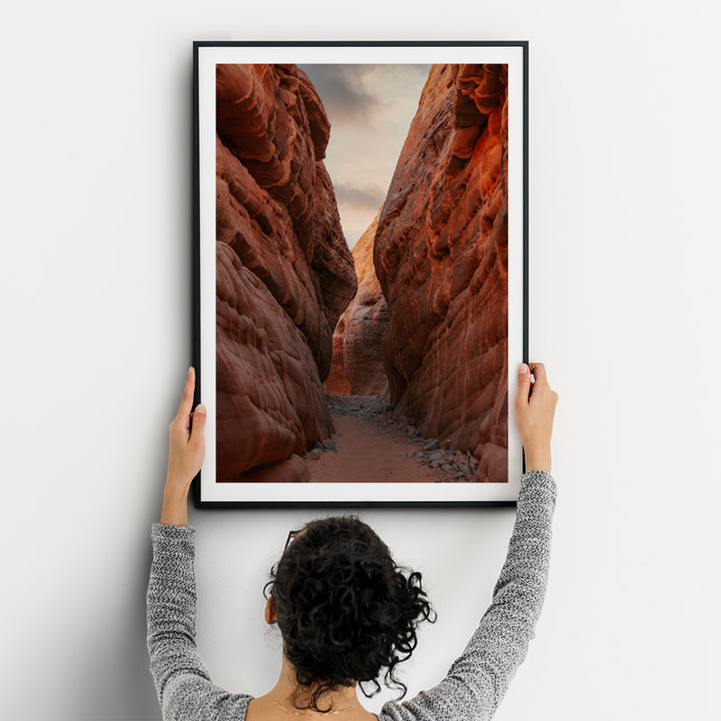 Red Rock Canal Trail Fine Art Print - Giclee Fine Art Print Poster or Canvas