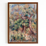 Renoir Paysage Vertical Painting Giclee Fine Art Print Poster or Canvas